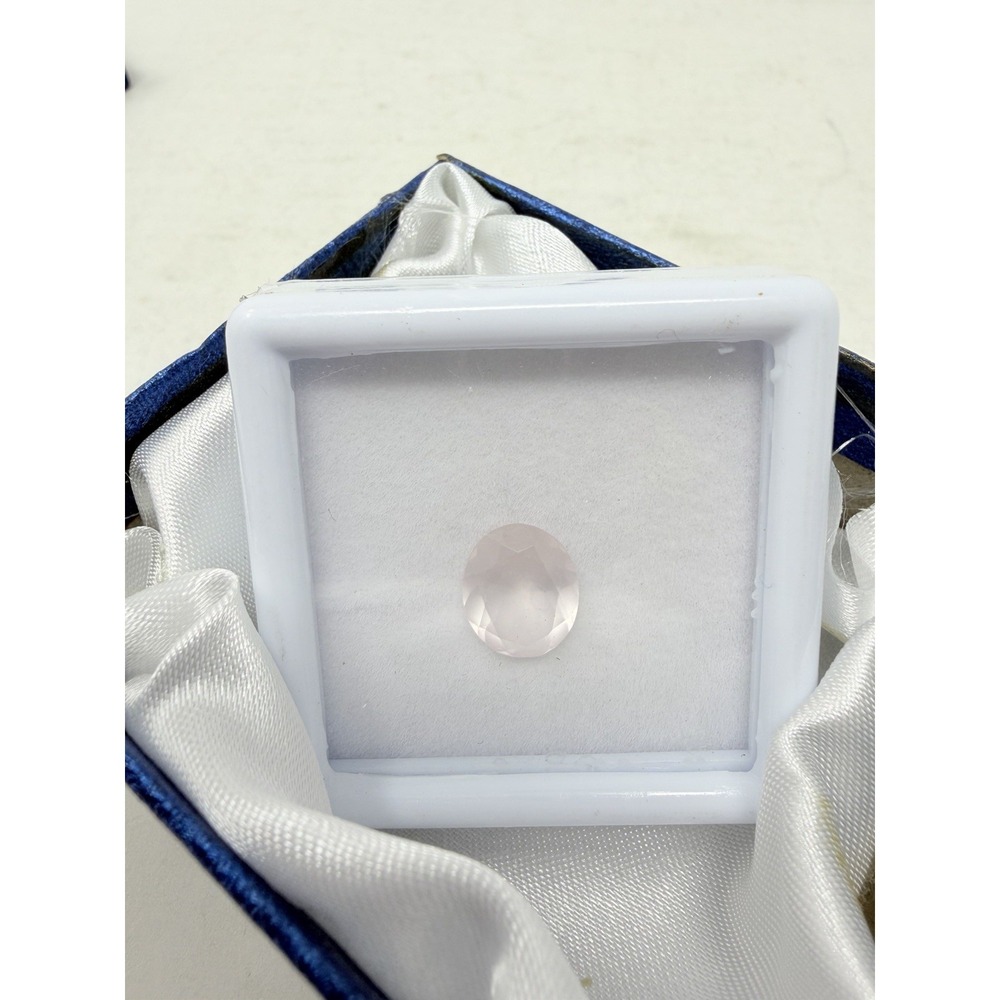 Shop LC Galilea Rose Quartz Oval Shaped Loose Gemstone for Jewelry Making 5693